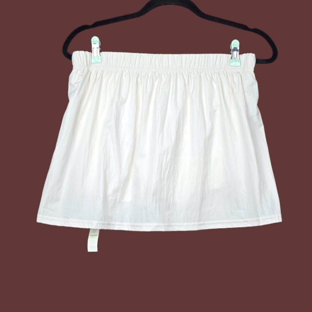 Aerie Womens Offline Ivory Nylon Athletic Skort Size M NWT